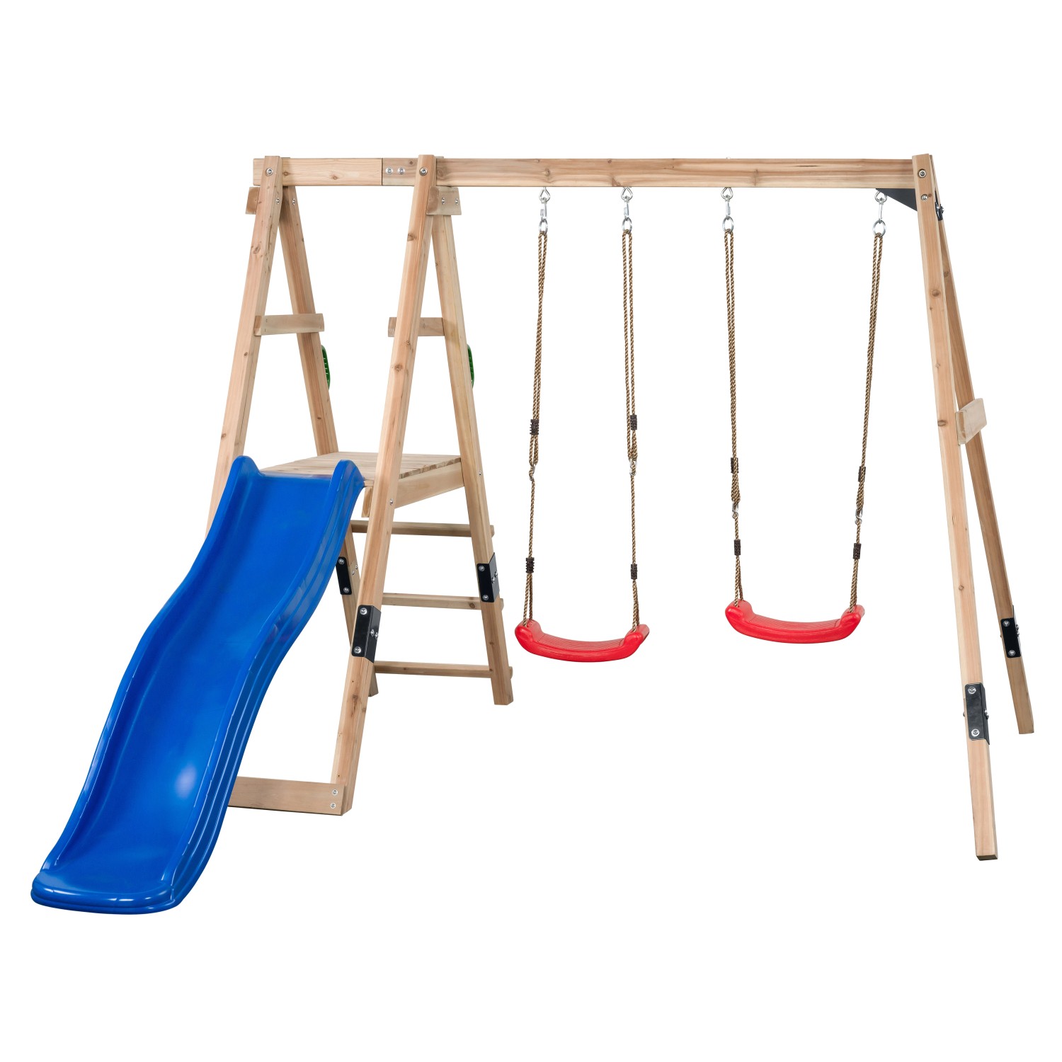 Swing King Schaukel Ava 185 cm x 235 cm x 274 cm Blau FSC® günstig online kaufen