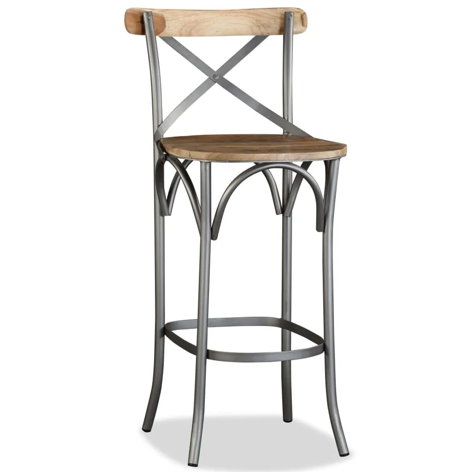 vidaXL Barhocker Mango Massivholz 244593