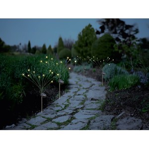 Solar-LED-Dekoleuchte Maletto Grasform