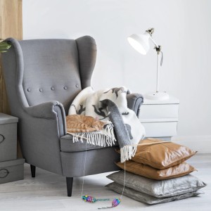 Relaxdays Katzenangeln 5er Set Birkenholz Nylon Mehrfarbig mit Maus 46 cm
