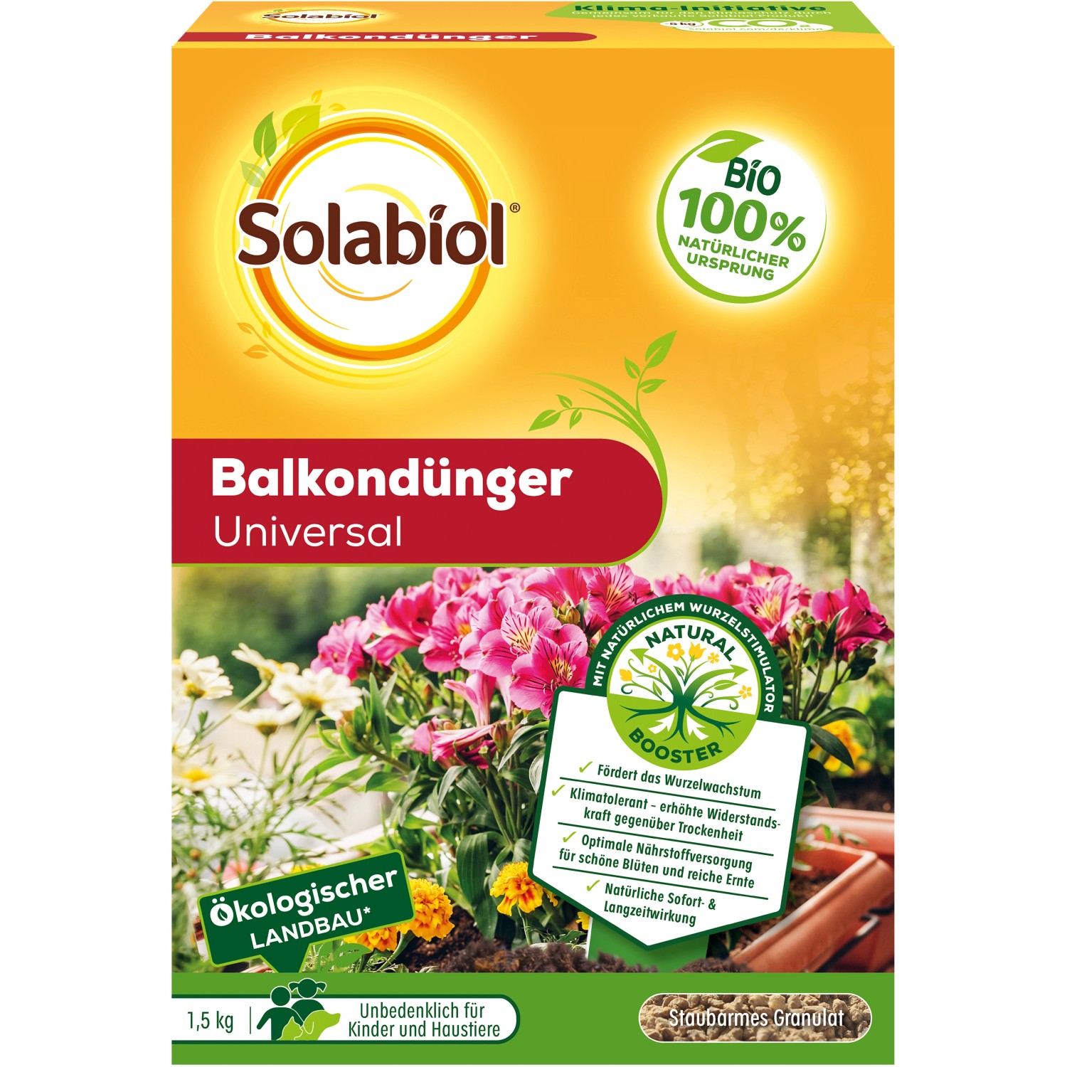 Solabiol Balkondünger 1.5 kg günstig online kaufen