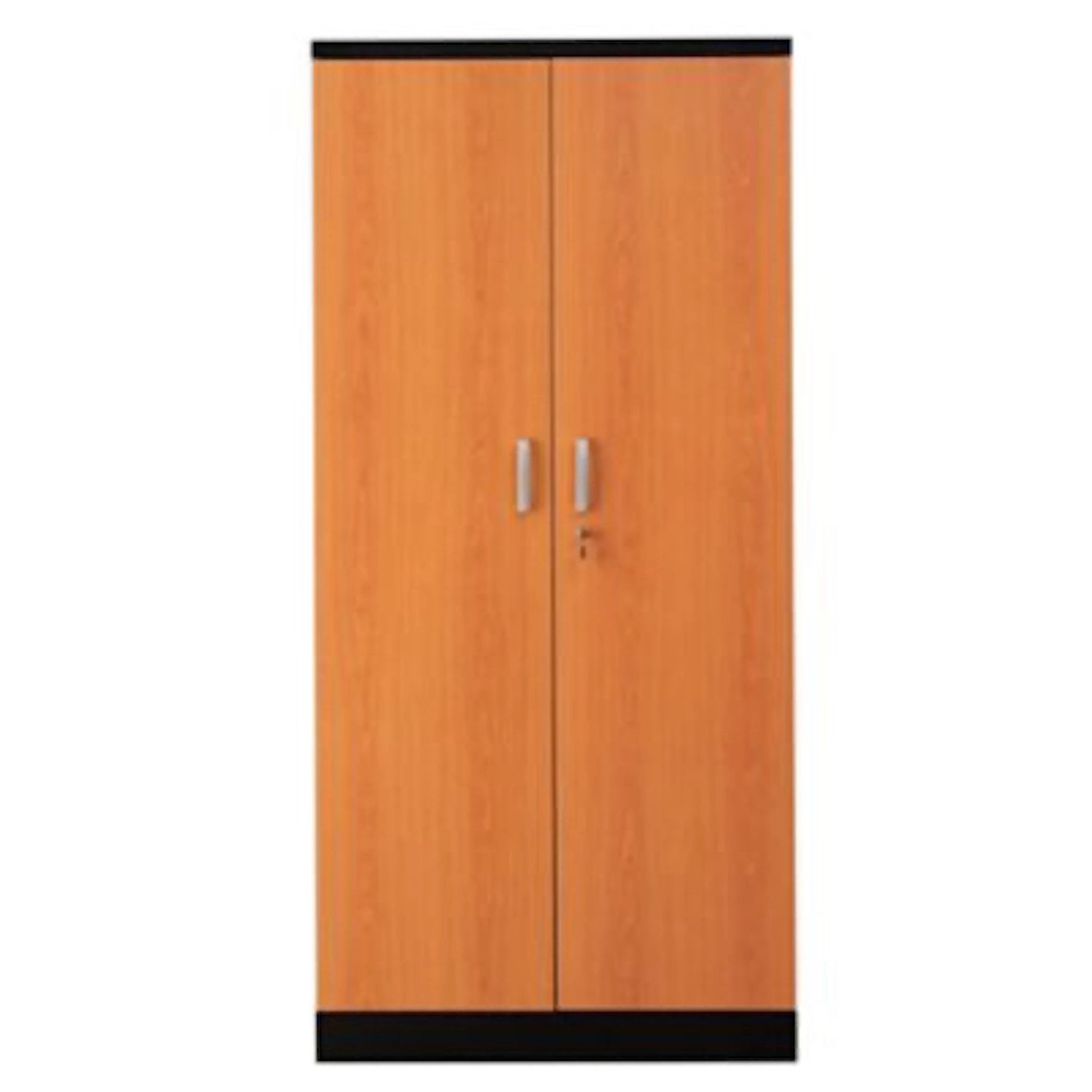 PROREGAL Aktenschrank Beetle 4 Fachböden HxBxT 195 x 92 x 42 cm Schwarz & E günstig online kaufen