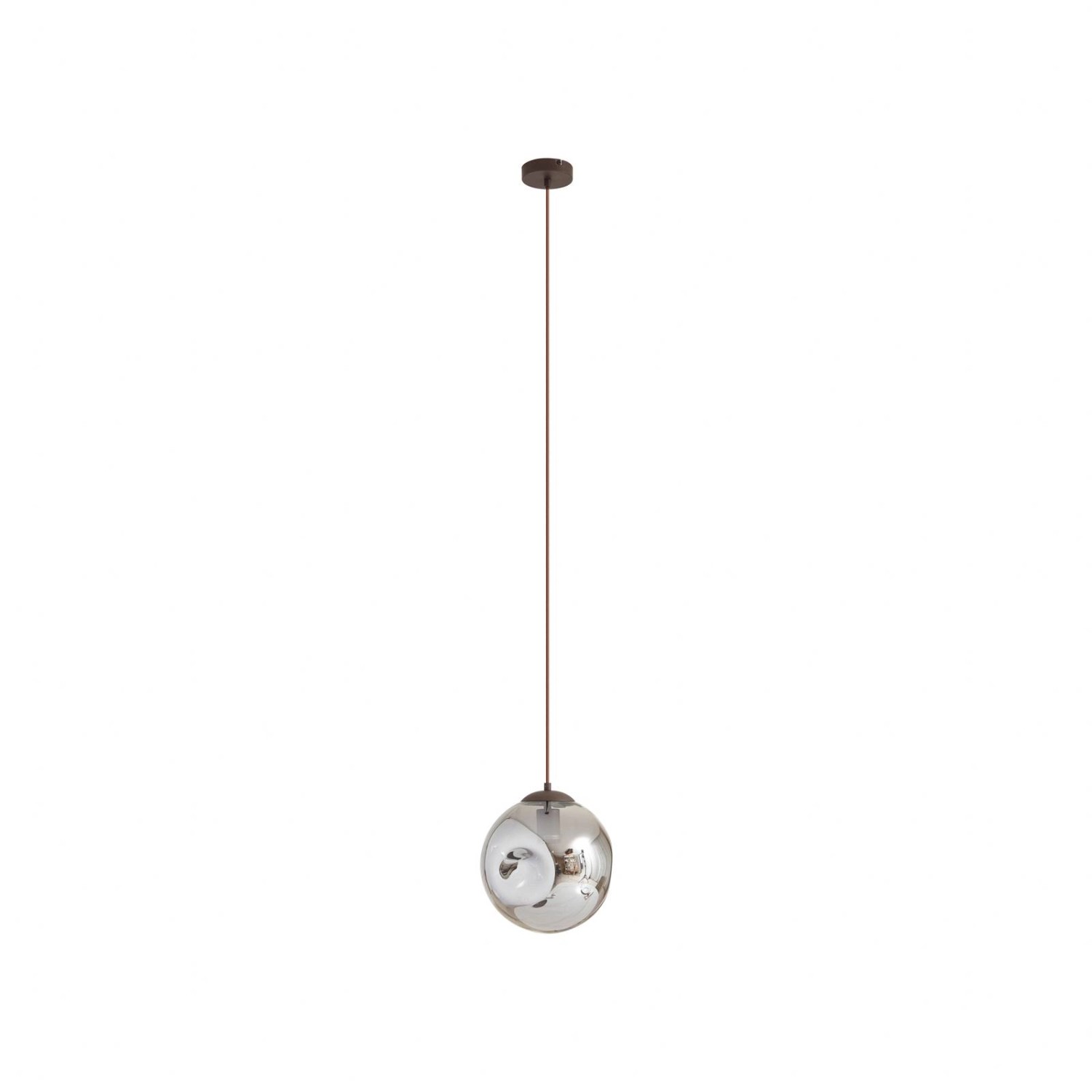 Lindby Pendelleuchte Valentina 10019835 Design Modern in Alu aus Glas 1-fla günstig online kaufen