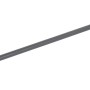 Anthrazitfarbene Wenko Silikon Flaschenbürste, 38 cm lang, für die Küchenreinigung.