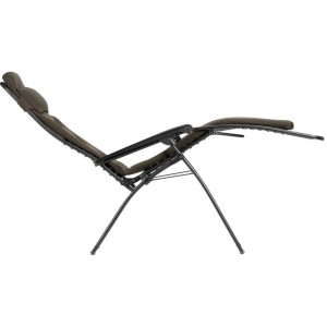 Lafuma Relaxsessel RSX CLIP XL AC AirComfort® Taupe, Gartenstuhl mit verstellbarer Liegeposition.