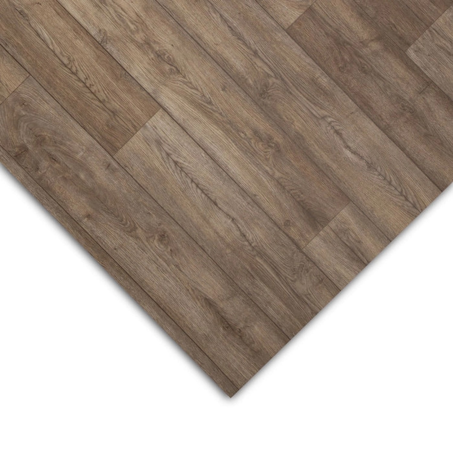 Karat CV Bodenbelag Atlantic Eiche Antik 606M PVC Boden Holzoptik Textilrücken Abriebfest 100 x 150 cm