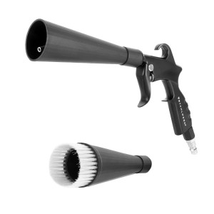 STAHLWERK Trockenreinigungspistole mit Metallrotationsdüse und Tornadoeffekt