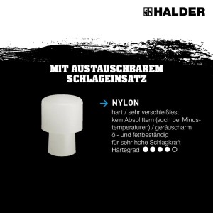 Halder Durchschlag Ø 12 mm x 170 mm