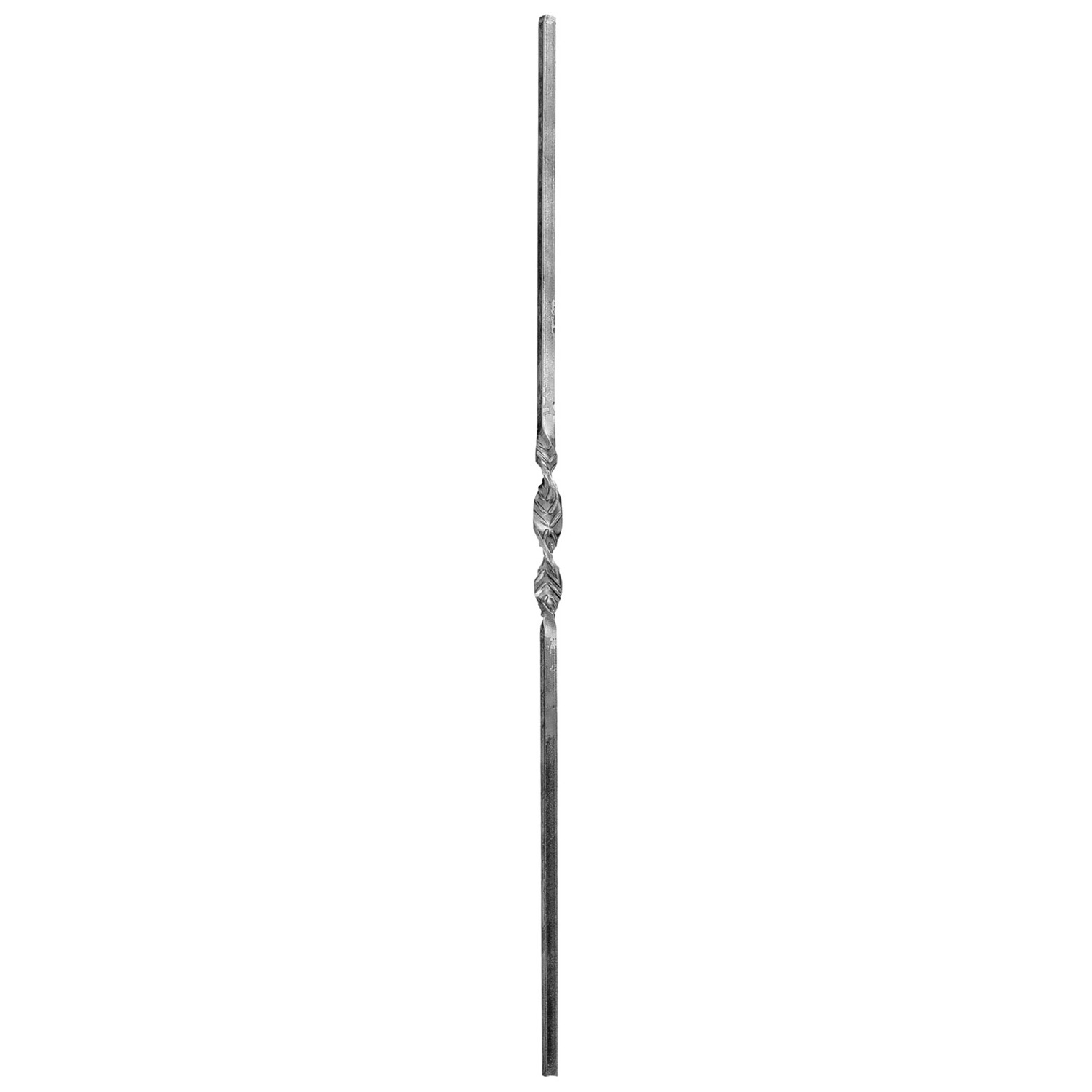 FeNau Zwischenstab Länge 900 mm Material 12x12 mm Glatt Stahl S235JR Roh