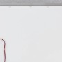 Detailansicht des Fackelmann Spiegelschranks B.Style Eiche Natur, Rückseite mit Verkabelung.