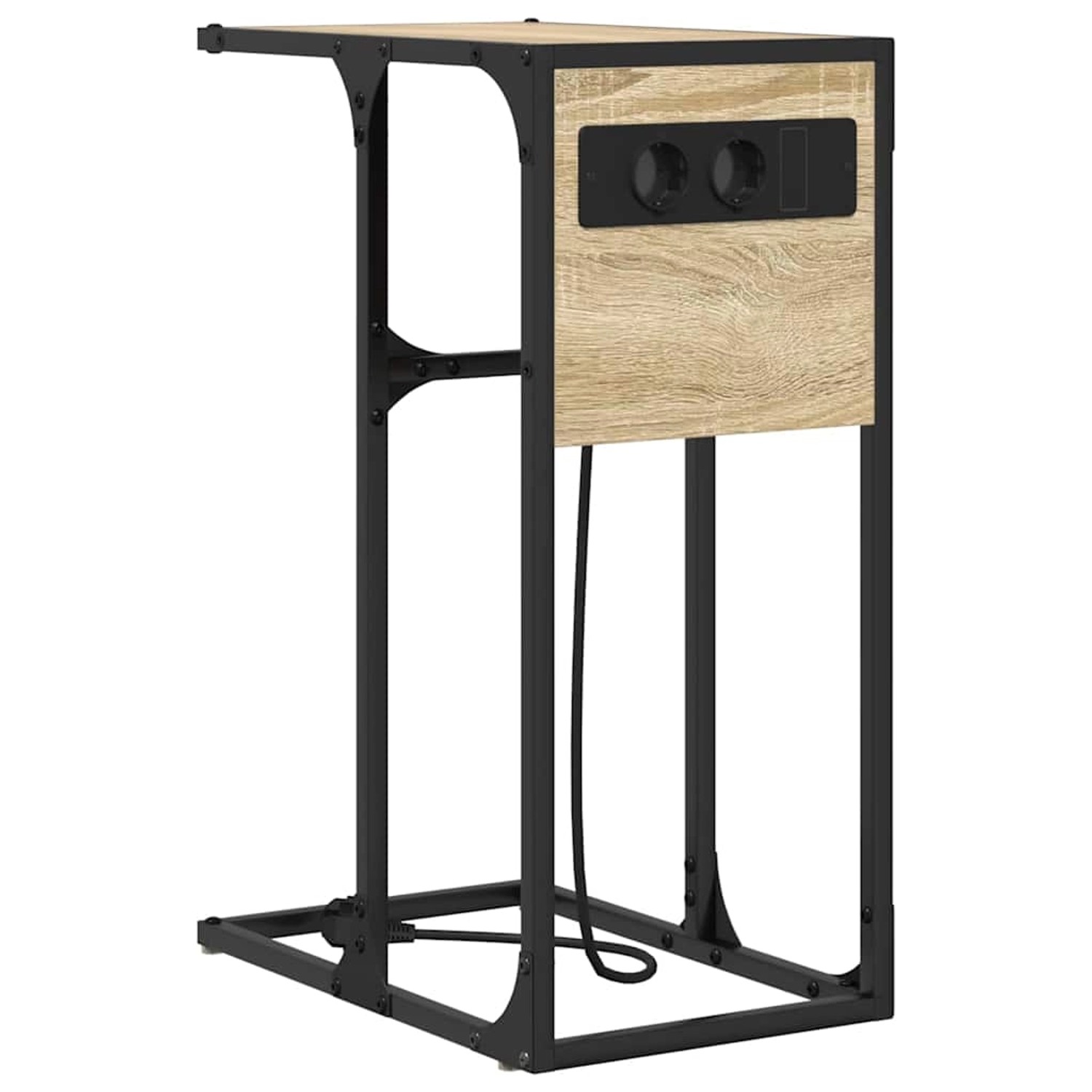 vidaXL Nachttisch Sonoma Eiche Holzwerkstoff 859601 günstig online kaufen