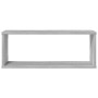 vidaXL Würfelregale 4 Stk Grau Sonoma 60x15x23 cm Holzwerkstoff 815928_5