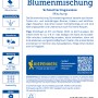 Kiepenkerl Blumenmischung Schmetterlingswiese, ein- und mehrjährige Blühmischung für Schmetterlinge.