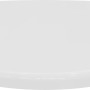 Weißer Ideal Standard WC-Sitz Eurovit Plus mit Softclosing.