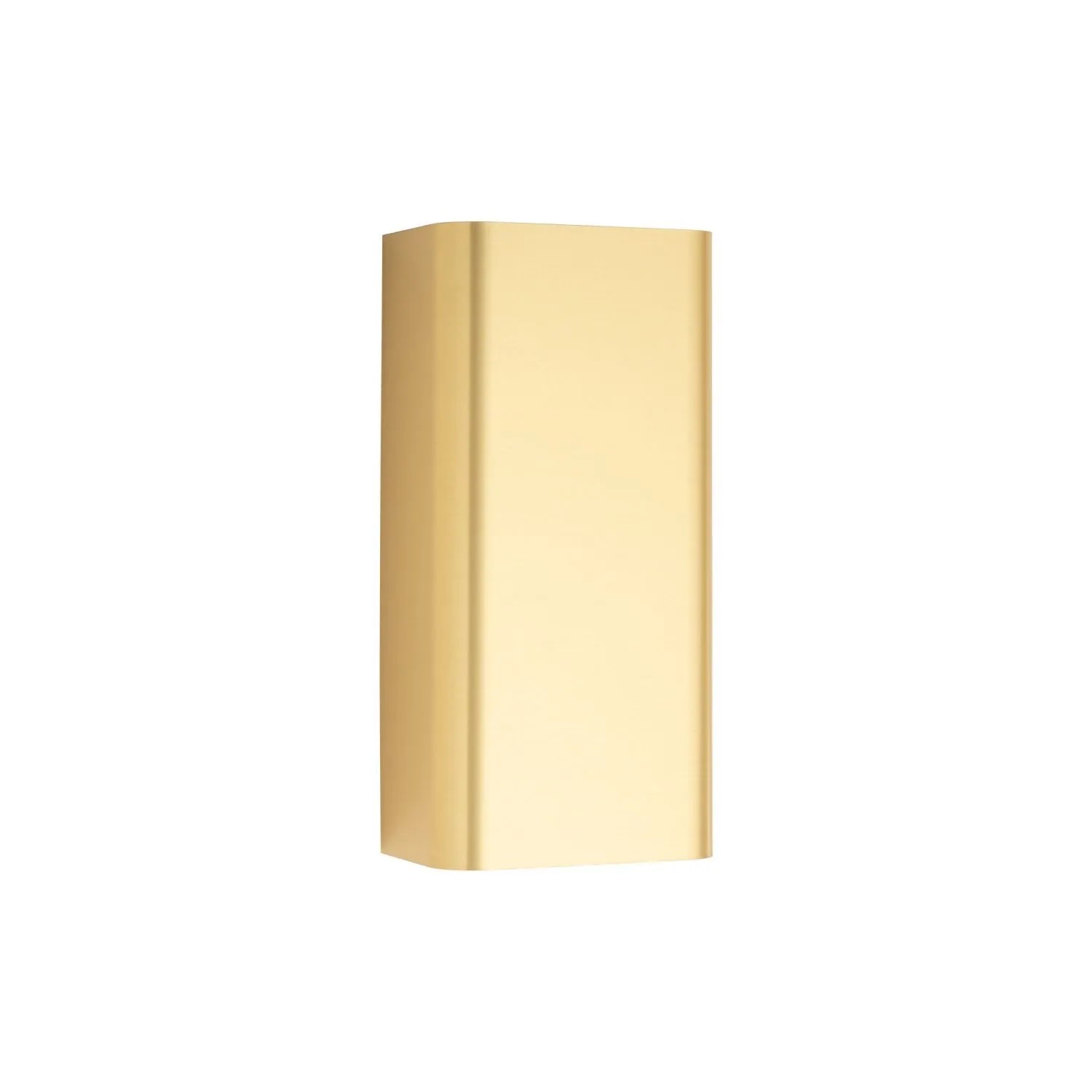 Licht-Erlebnisse Wandlampe innen Up Down 23 cm Hoch In Gold 2x GU10