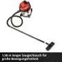 Einhell Akku-Nass-Trockensauger TC-VC 18/20 Li Solo mit Zubehör. Nasssauger für Werkstatt, Haus und Garten.