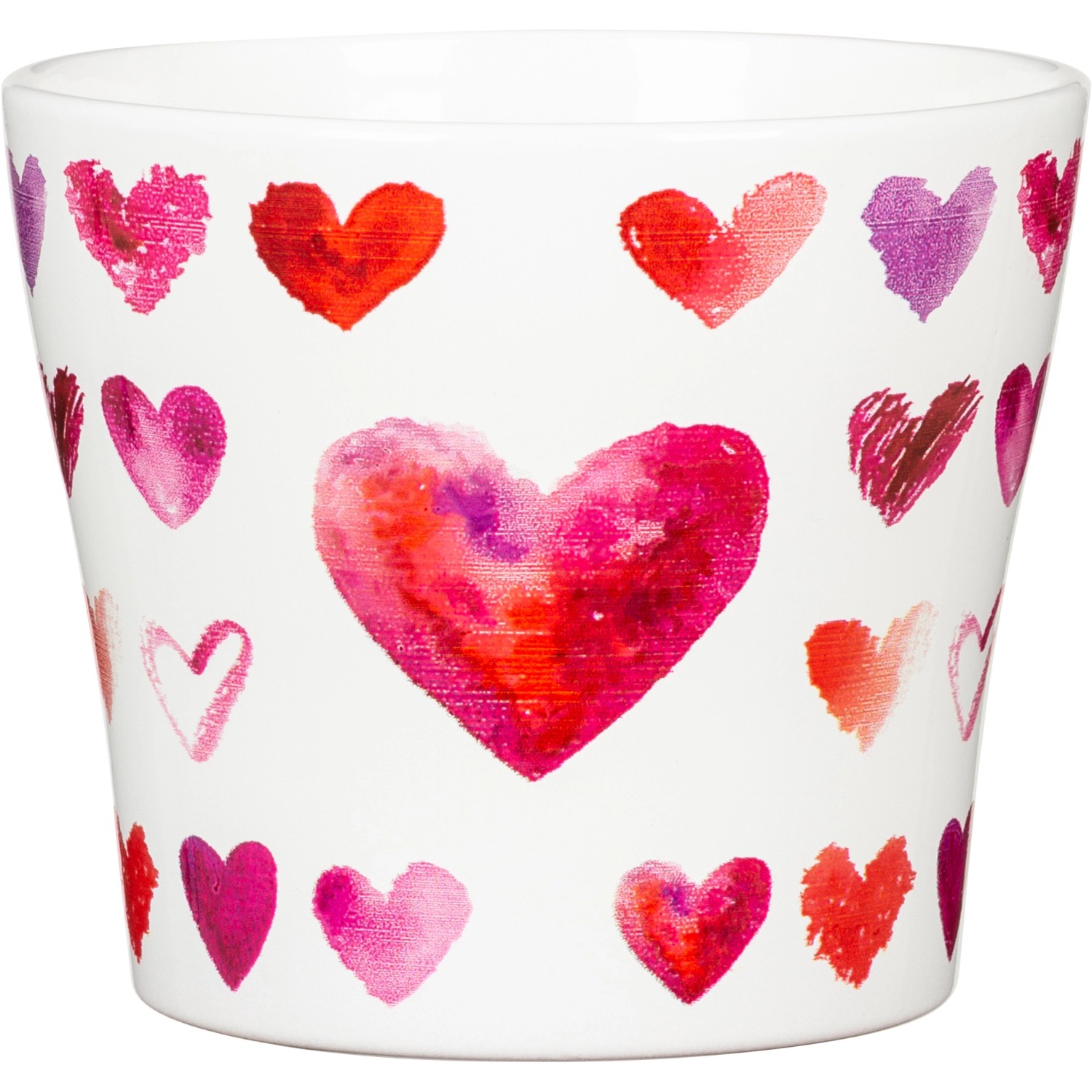 Scheurich Übertopf 808 Ø 11 cm x 9,3 cm Heartbeat