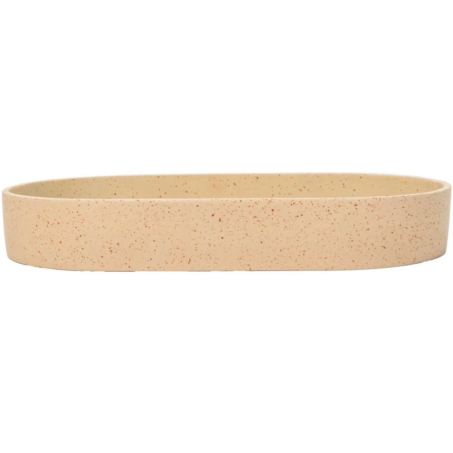 Vivanno Pflanzschale Solena 35 cm x 20 cm x 5 cm Arbanebeige