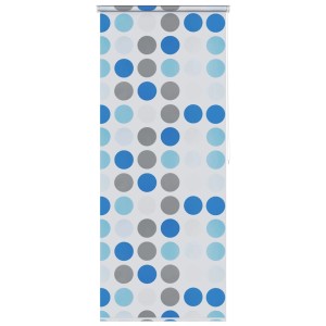 vidaXL Duschrollo 120x240 cm Kreismuster 142855