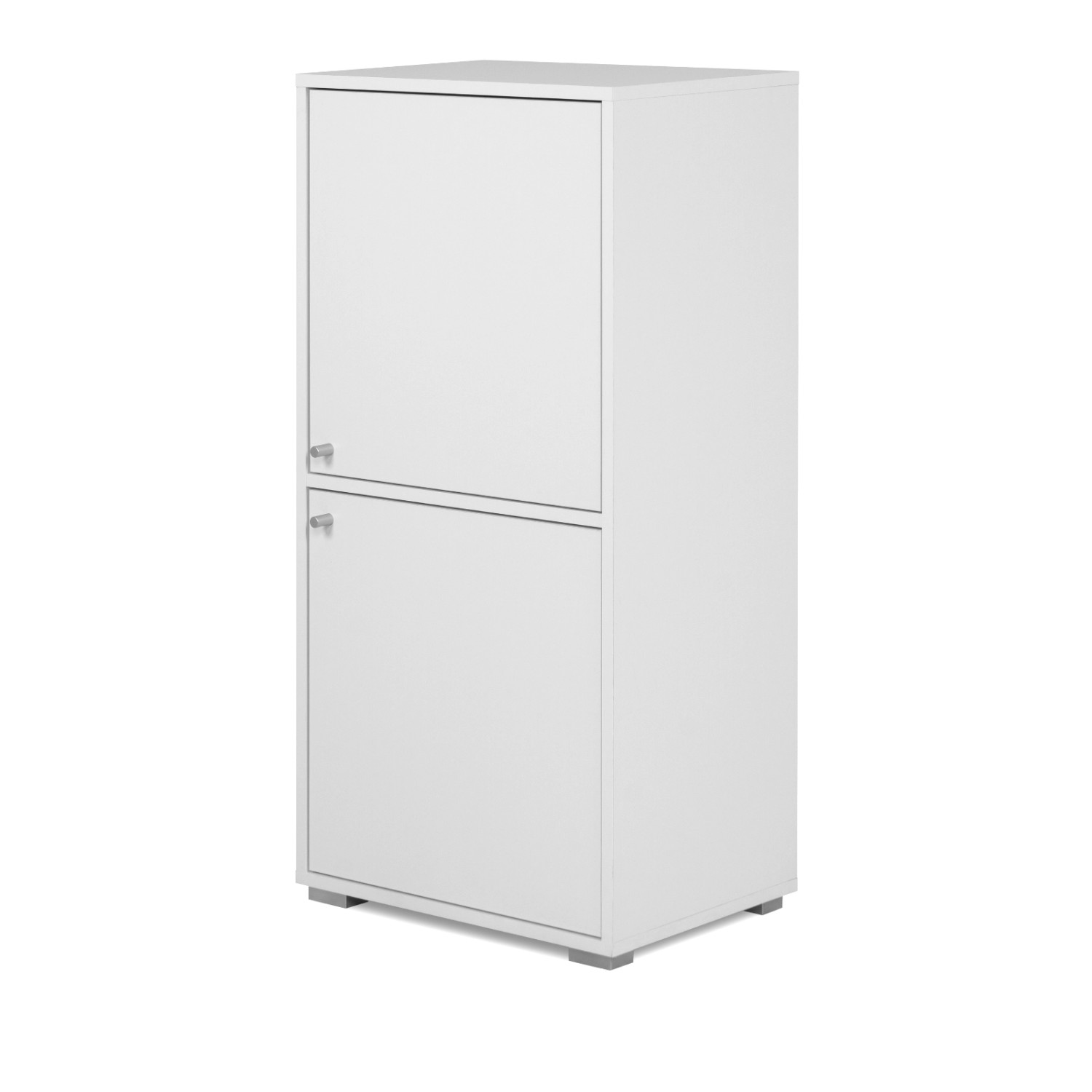 Furn.Design Kommode Weiß 46 x 97 cm 2-türig Modern Fidan günstig online kaufen