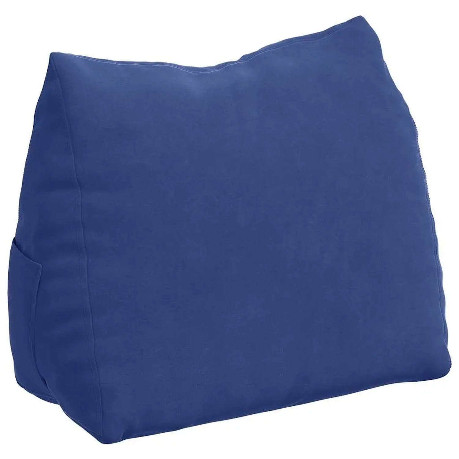 vidaXL Rückenkissen Polizeiblau 45 x 20 x 35 cm Cordstoff 42015030