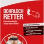 fischer Bohrloch Retter Reparaturvlies, 10 Stück. Zum Ausbessern ausgerissener Bohrlöcher.