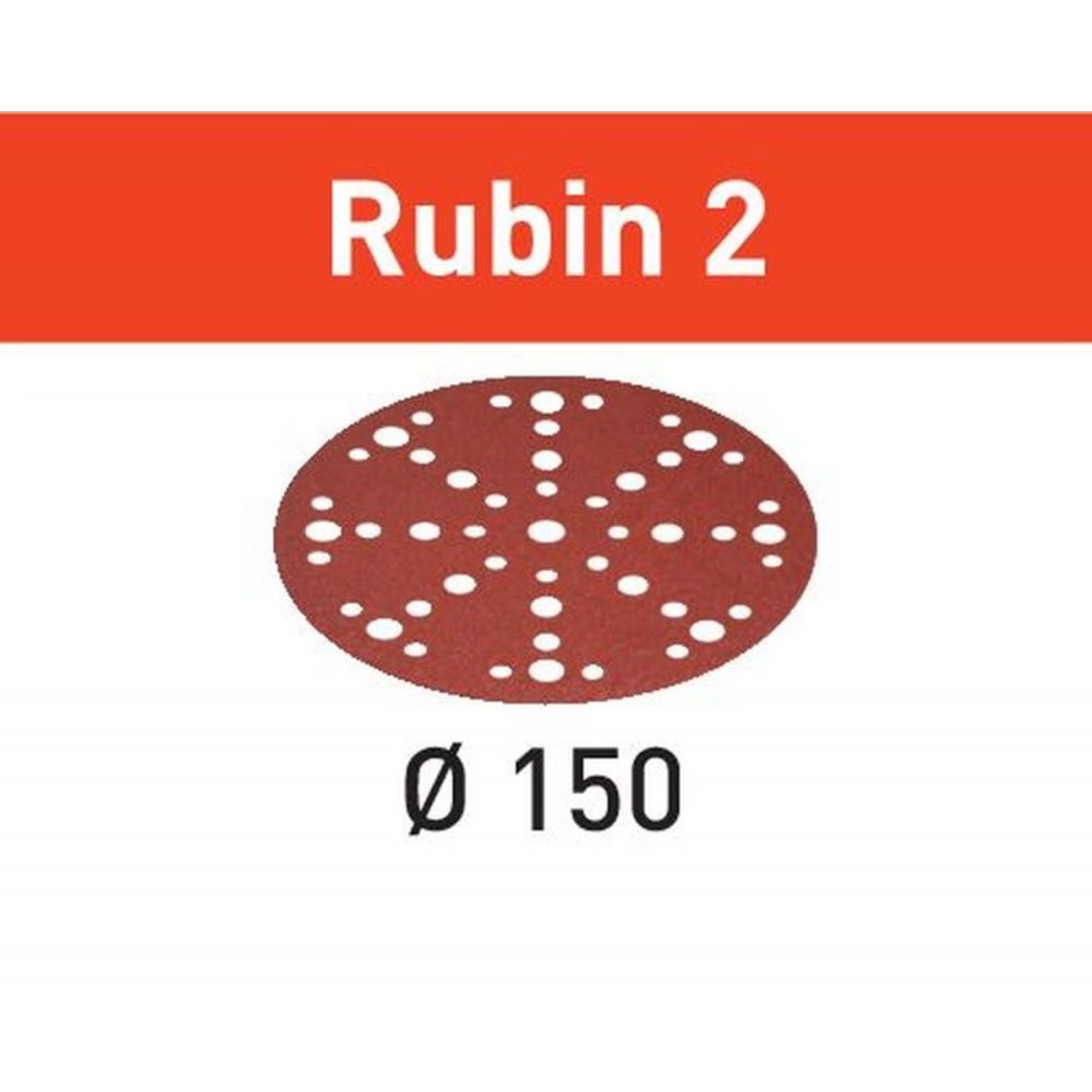 Festool Schleifscheibe STF D150/48 P150 RU2/10 Rubin 2 – 575183