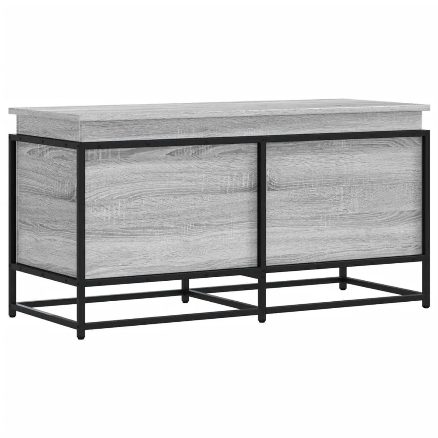vidaXL Aufbewahrungsbox mit Deckel Grau Sonoma 100x40x51,5 cm 848807