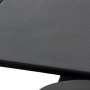 Detailaufnahme des Solarmoduls der Lindby LED Solarleuchte Naelin, einer dimmbaren Solar-Wandleuchte in Schwarz.