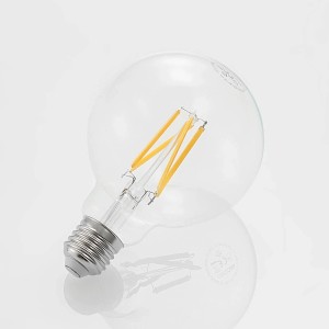 Arcchio LED Lampe E27 8W, Filament, Glas, warmweiß, dimmbar.