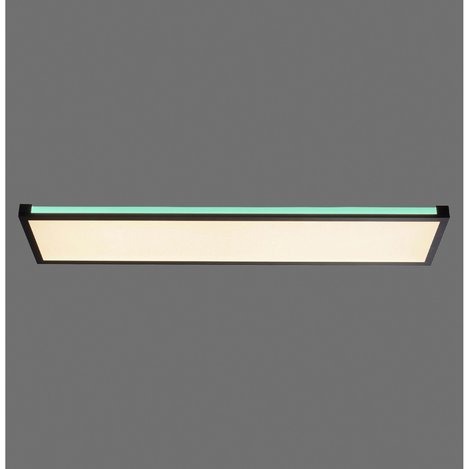 Just Light. LED-Deckenleuchte Mario Schwarz 100 x 25 cm