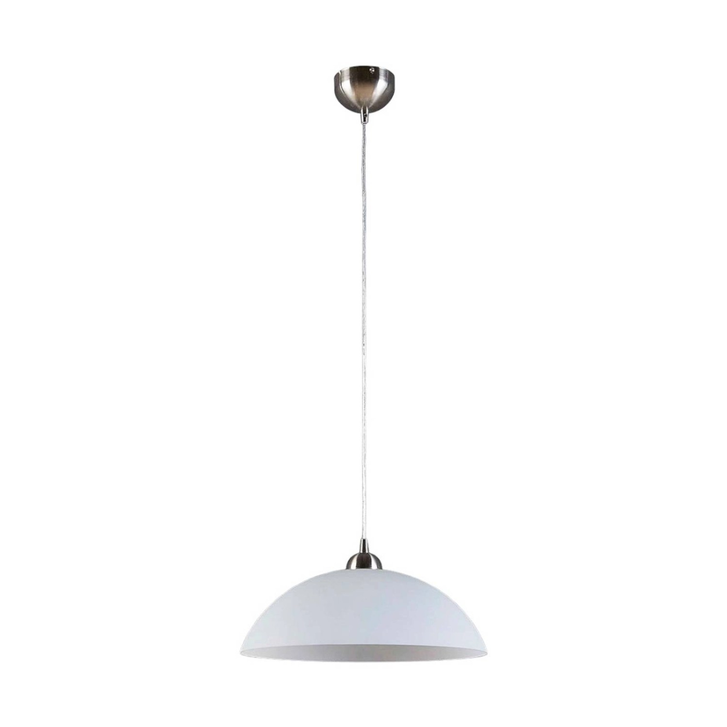 Lindby Pendelleuchte Valeria 9621039 Modern in Weiß aus Glas 1-flammig E27 günstig online kaufen