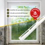 Schellenberg Fensterlüfter Plus Weiß am Fenster, zur Vorbeugung von Schimmel.