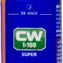 Dr. Wack CW1:100 Super Scheibenreiniger, 40ml Flasche für klare Sicht beim Autofahren.