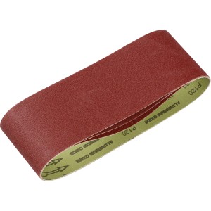 LUX Schleifband Classic, 100x610 mm, K120, für Bandschleifer. Zum Schleifen von Holz und Metall.