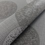 Newroom Vliestapete Raina Silber Kreise Retro Strukturiert FSC®