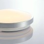 Moderne Lindby LED Deckenleuchte Emelie aus Aluminium, 30cm Durchmesser, für Wohnzimmer.