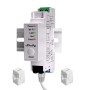 Shelly Energiezähler 50A ProEM Weiß für Hausautomation mit LAN/WLAN Anschluss.