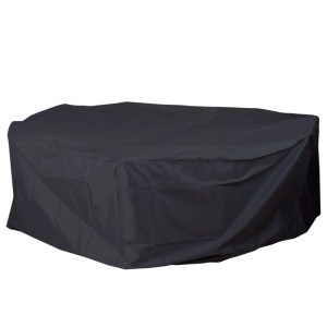 Proregal Abdeckhaube HxBxT 100x310x310cm Outdoor Gartenmöbel Garnitur Anthrazit Rund Ø 310cm Abdeckplane Schutzplane Schutzhülle