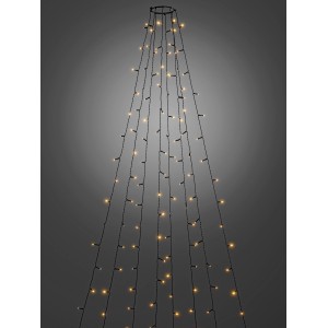 Konstsmide LED Baummantel mit 240 bernsteinfarbenen LEDs für den Innenbereich.