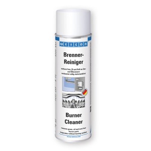 WEICON Brennerreiniger 500 ml: Spezial-Spray zur Reinigung von Brennerteilen von Fett, Öl und Ruß.