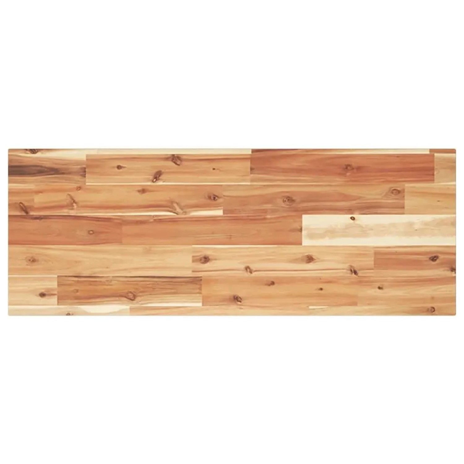 vidaXL Schweberegal 80x30x2 cm Massivholz Akazie Ölbehandelt 3279531