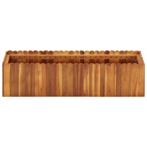 vidaXL Garten-Hochbeet 100 x 30 x 25 cm Massivholz Akazie 45918