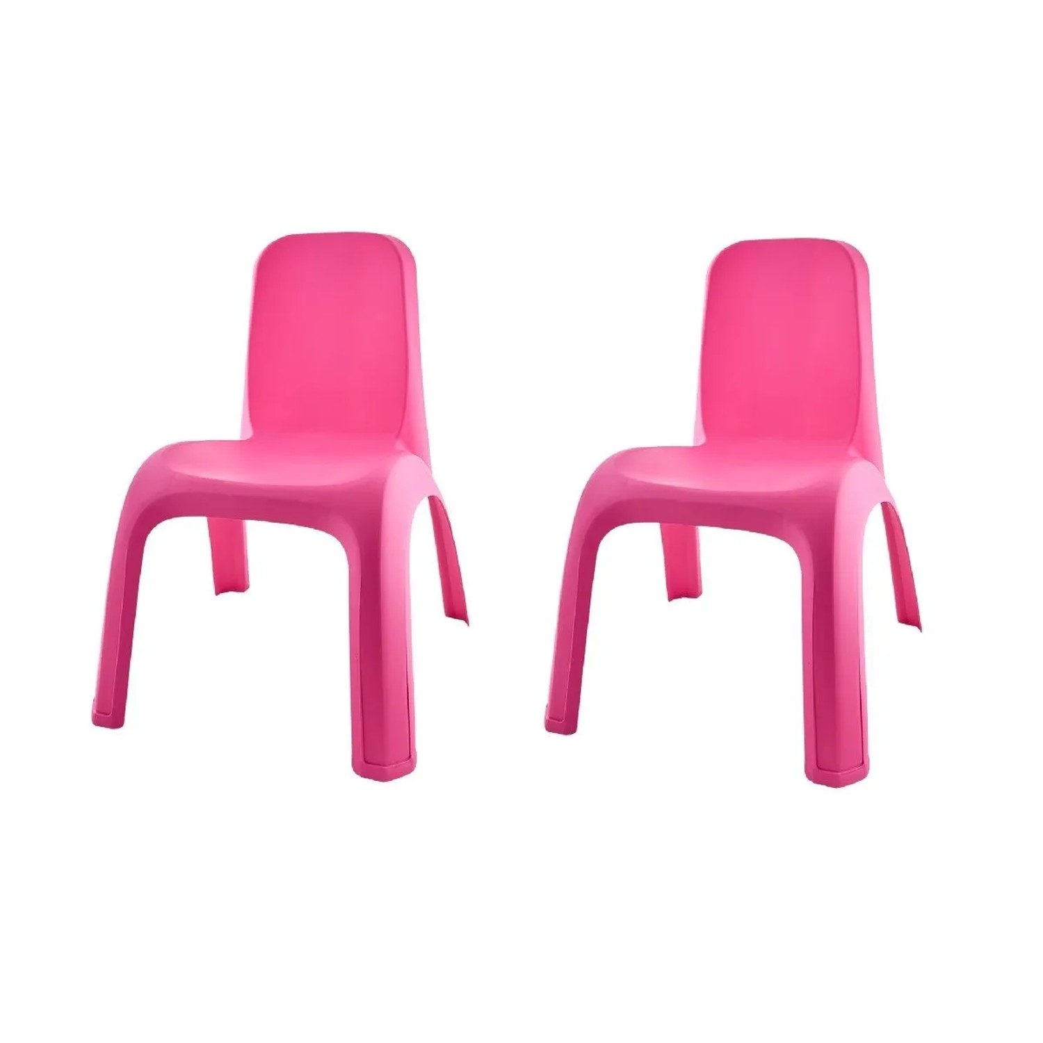 KMND Kinderstuhl Pink 2er Set 20854