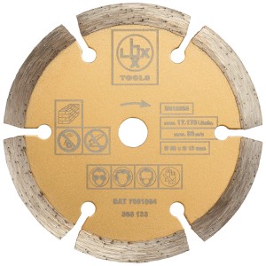 LUX Diamant-Mini-Trennscheibe, 89 mm, für saubere Fliesenschnitte mit der Mini-Kreissäge.
