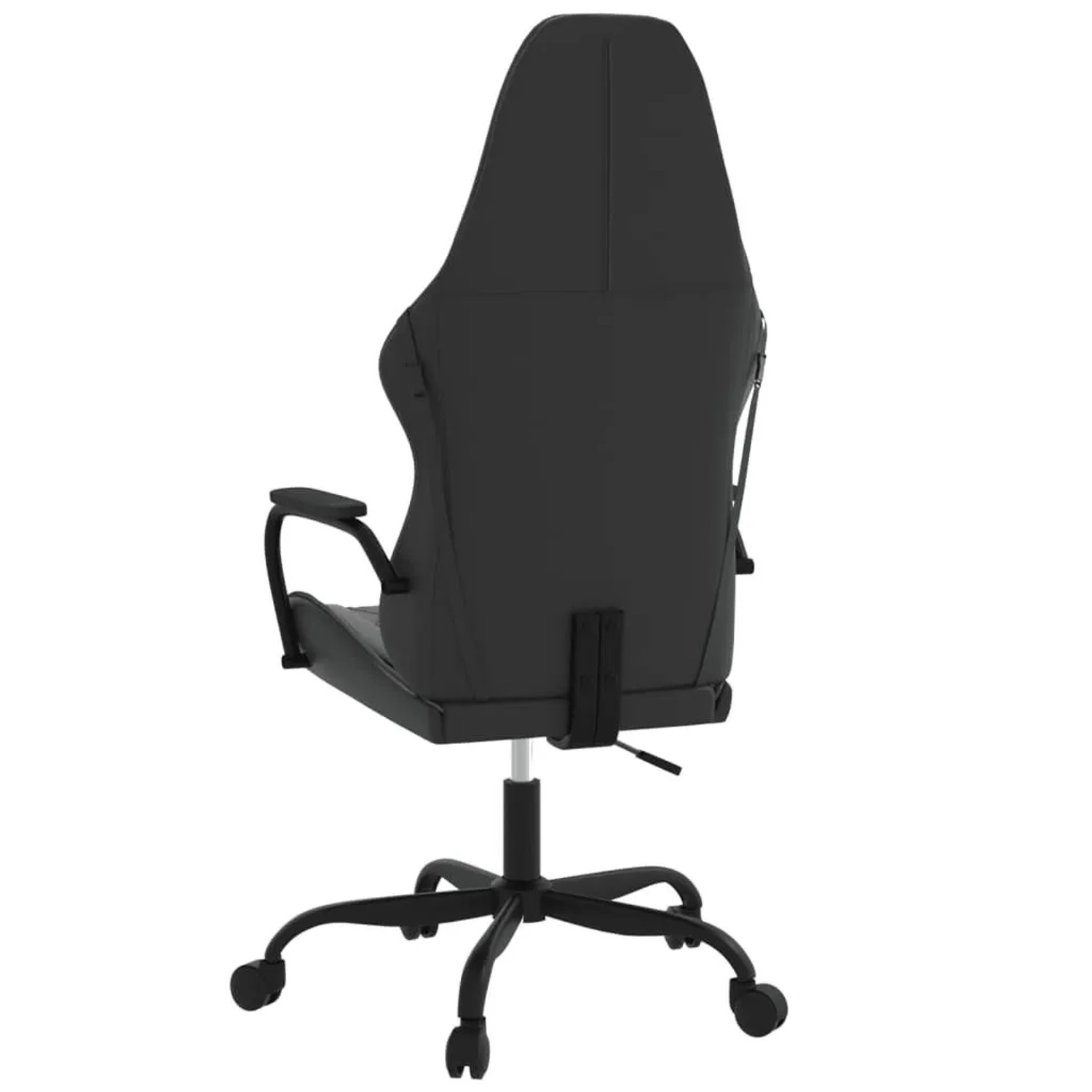 vidaXL Gaming-Stuhl mit Massagefunktion Schwarz und Grau Kunstleder 345537_5