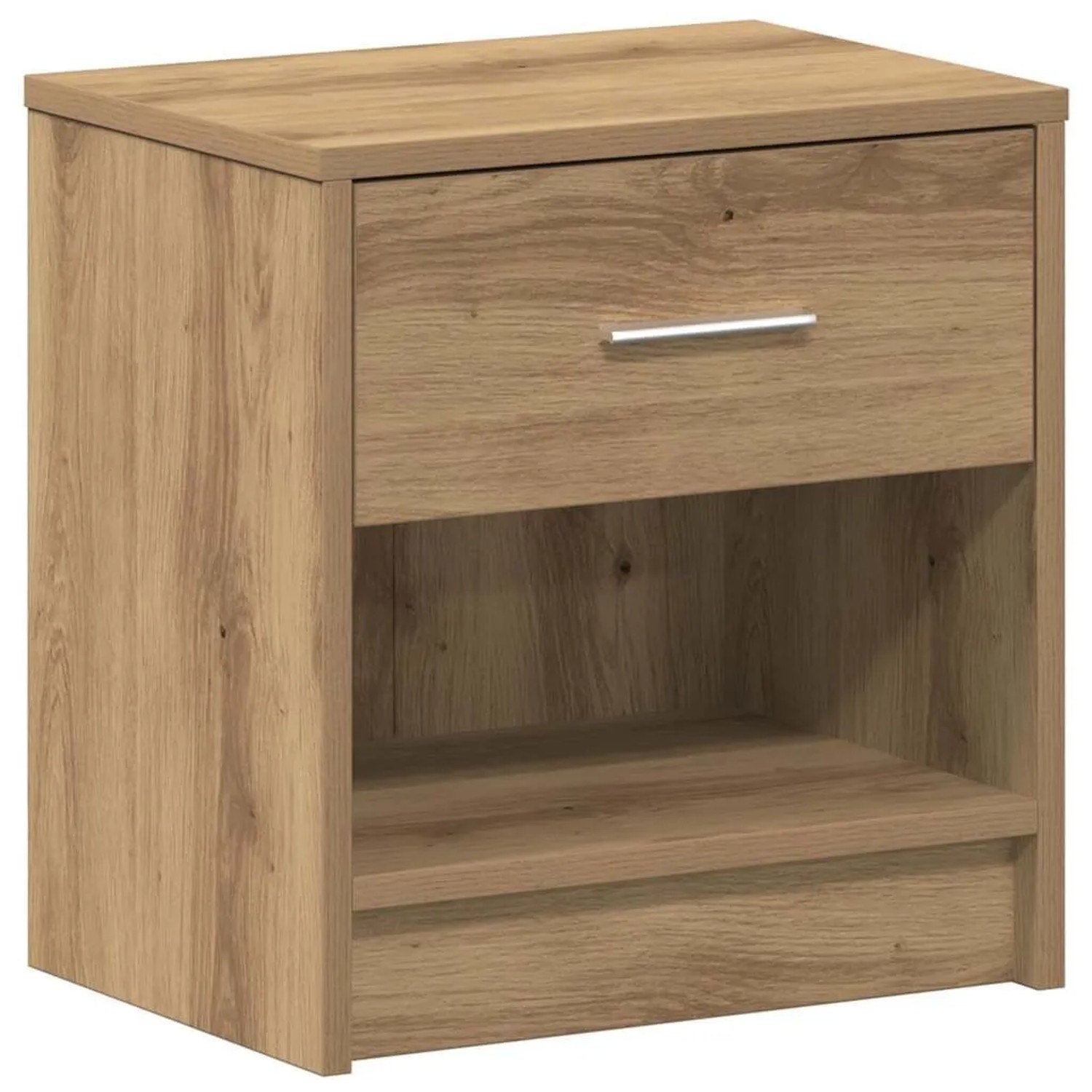 vidaXL Nachttisch mit Schublade Artisan-Eiche 39x28x41 cm 858765