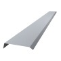 Verzinkte Smart Kappleiste aus Stahl, 1,5x5,5x200cm, für Dachbleche.