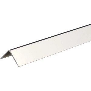 Edelstahl Winkelprofil, ungleichschenklig, 10x10x2000 mm, für Verbindungen und Befestigungen.