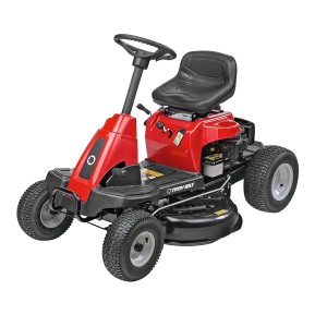 Troy-Bilt Aufsitzmäher Mini-Rider 60T-S mit Seitenauswurf, roter Rasentraktor.